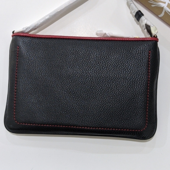 Cole Haan Parker Mini Crossbody Purse, Black NIB - Picture 3 of 5